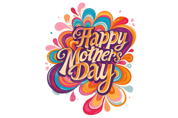 Download Mothers Day Floral 60s Hippie Png - Floral Collection