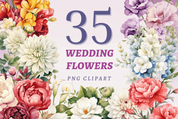 Download Wedding Flowers PNG Bundle - Flowers png Collection