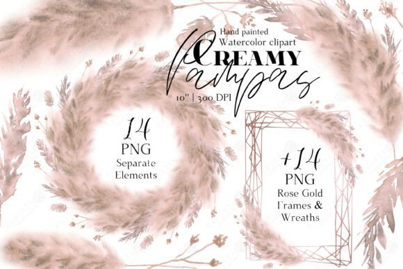 Download Pampas Grass Clipart, Dry Flowers PNG - Flowers png Collection