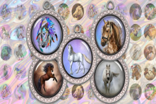 Download Horses Digital Collage Sheets - Premium Resources